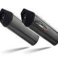 Ducati Monster 600 1993-2000 Exhaust Gpr Double Slip-on Furore Poppy