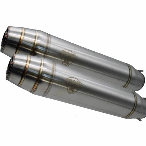 Bmw K75 Metropolitan 1985-1997 Exhaust Gpr Silencers without link pipe Deeptone