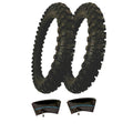 2 Pack 70/100-19 Pit Bike Klx Crf XR Knobby Tire & Tube ALL-TERRAIN Motorcycle