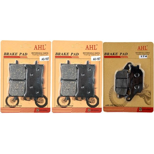 Front & Rear Brake Pads Set For 2016-2020 Honda CRF1000L Africa Twin FA679 FA174