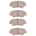 2 Pairs Rear Brake Pads For CF Moto Uforce 500 600 800 1000 2017-2024