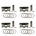 4 Sets Std 75mm Piston & Rings Kit for Honda CBR954RR 2002-2003 CBR1000RR 04-07