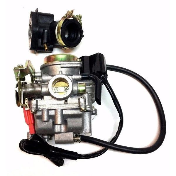 20MM Eagle 50CC 50 Carburetor & Intake Manifold Boot Scooter Moped Carb New