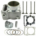 Top End Rebuild Kit For Kawasaki KLX300R KLX250 R/S/SF Cylinder Piston Valve