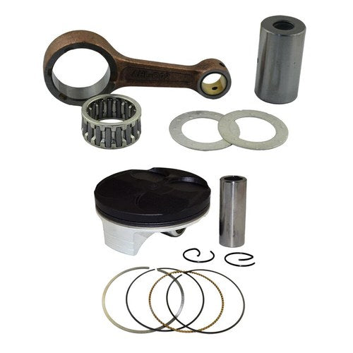 For Honda CRF250R 04-09 CRF250X 04-13 Connecting Rod Piston & Piston Rings Kit