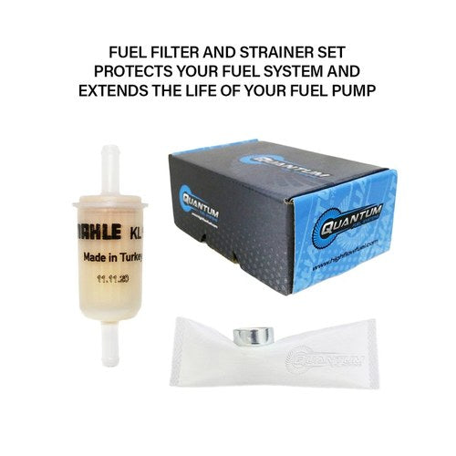 Fits 2009-15 Ducati Multistrada 425.4.015.1A Fuel Pump Strainer +Filter Kit Qfs