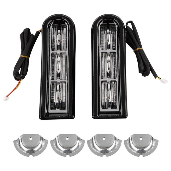 LED Inserts Saddlebag Support Light Fit For Harley 14-24 Cvo Electra Road Glide
