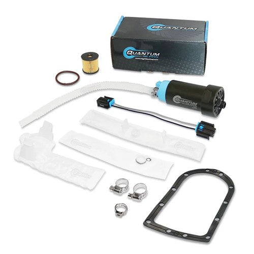 Qfs Fuel Pump +Tank Seal +Strainer for 2004-17 Fld Fxd Harley Davidson 75218-04D