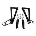 Passenger Foot Pegs Footpeg Bracket Fit For Yamaha Yzf R6 03-05 YZF-R6S 2006-09