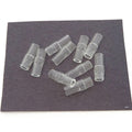 Clear Insulator - 3.5mm Male Bullet / 6.3mm Male Spade Terminal - 10 Pack Honda