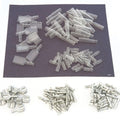 Male + Female 3.5mm 140 Piece Bullet Terminal Kit Insulator Japanese Motorcycle