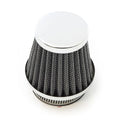 Chrome Performance 50mm High Flow Intake Air Filter Pod Motorcycle ATV Moped