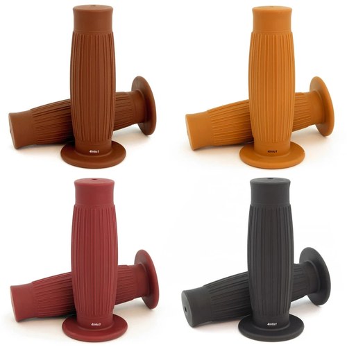 Laguna Grips GT Motorcycle Grip - 7/8" - Vintage Cafe Racer Chopper Bobber Brat