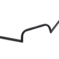Emgo Satin Black Clubman Motorcycle Handlebars 7/8" - 23-12539S