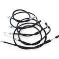 Complete Cable Set - Honda CB400F 1975-1976 - Throttle Clutch Tach & Speedo