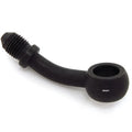 35 Degree Black Zinc Banjo Brake Line Fitting - Size #3 - Fits 10mm or 3/8" bolt