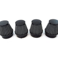 Set of 4 Black Tapered Pod Air Filters - 45mm - Honda CB750 - 1977 1978