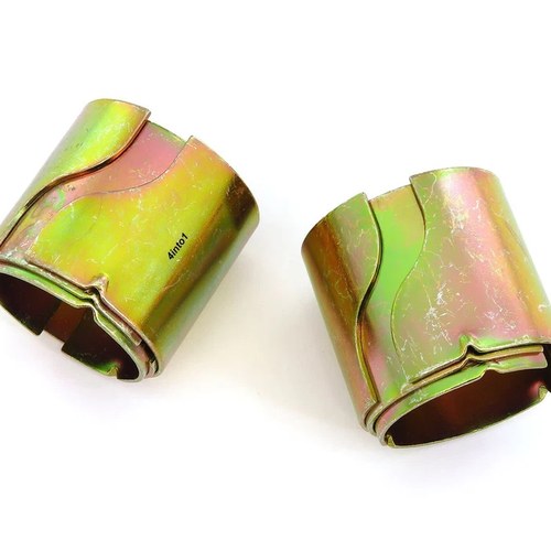 Set of 2 Exhaust Pipe Muffler Adapter Reducer Sleeve Adapters 1.5" 1-5/8" 1.75"