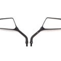 Trimline Black Screw In Mirror Set - 10mm - Kawasaki Suzuki Honda Yamaha Triump