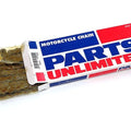 Parts Unlimited Standard Motorcycle Drive Chain 530 - 100 Links Clip Master Link