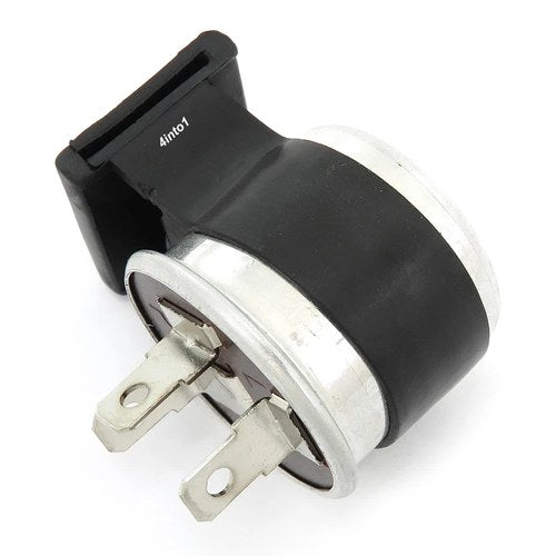 3 Prong Round 12V Turn Signal Flasher Relay Honda CM450 CX500 CB650 CB750 + More