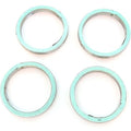 Set of 4 K&L Exhaust Gaskets - 18291-MN5-650 - CB500/550 VF500/700/750 1971-2001