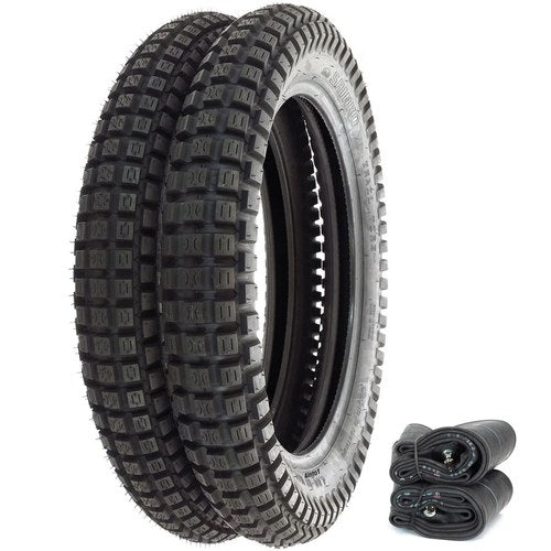 Shinko SR241 Trail Tire Set - Honda CR125R XR200R XL250 XL350K - Tires and Tubes