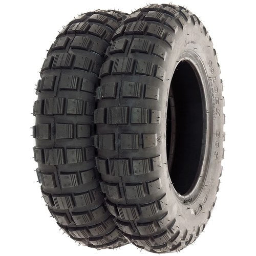 Shinko SR241 Mini Bike Trail Tire Set - Honda Z50 Z50A Z50R - Tires Only