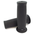 Freestyle Grips - Black 7/8" Bars - Retro Cafe Racer Bobber Tracker Chopper