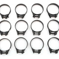 Reproduction Set of 12 Carburetor Clamps - 95018-44250 - XL/XR100/125 CB500/550