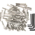 Stainless Steel Allen Bolt Set - Honda TL250 Trials 250 - 1976 - 56 Bolts