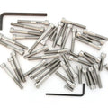 Stainless Steel Allen Bolt Set - Honda CB125S - 1980 - 45 Bolts