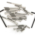 Stainless Steel Allen Bolt Set - Honda C70 Passport - 1982-1983 - 23 Bolts