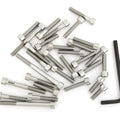 Stainless Steel Allen Bolt Set - Honda VF1100C V65 Magna - 1983-1986 - 30 Bolts