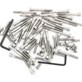Stainless Steel Allen Bolt Set - Honda CB750 CB750F CB750K 1969-1978 - 60 Bolts