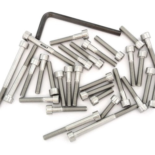 Stainless Steel Allen Bolt Set - Honda VF750C V45 Magna - 1982-1983 - 30 Bolts
