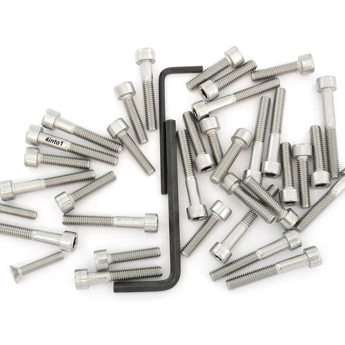 Stainless Steel Allen Bolt Set - Honda CT110 Trail 110 - 1980 - 35 Bolts