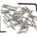 Stainless Steel Allen Bolt Set - Honda GL650 Silver Wing - 1983 - 43 Bolts