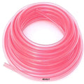 Helix Clear Pink / Red 1/4" (6mm) Polyurethane Fuel Line - 10' Feet