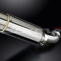 Delkevic Mini 8" Stainless Steel Round Muffler Slip On - Honda VFR750F 1994-1997