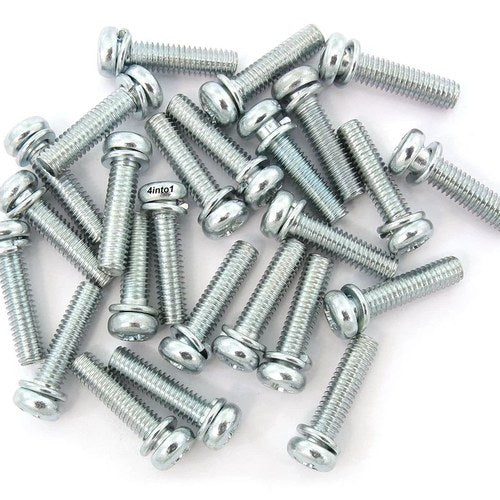 Jis Phillips Pan Head Metric Motorcycle Carburetor Bolts - 25 Pack - 4X16