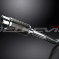 Delkevic 8" Carbon Fiber Slip On Muffler - Kawasaki ZX9R Ninja 2000-2001 Exhaust