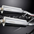 Delkevic 14” Stainless Mufflers - Kawasaki Concours ZG1000 1986-2006 Exhaust