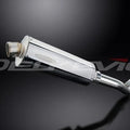 Delkevic 14" Stainless Oval Slip On Muffler - Suzuki GSX-R1000 2001-2002 Exhaust
