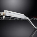 Delkevic 14" Stainless Oval Muffler - Suzuki DR650S DR650SE 1996-2024 Exhaust