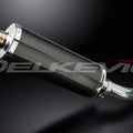 Delkevic 14" Carbon Oval Muffler - Suzuki GSX650 Katana 650 2007-2016 Exhaust