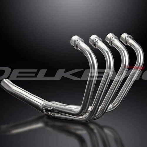 Delkevic 4-1 Stainless Headers - Suzuki GS1100GLZ 1982-1983 Manifold Downpipes