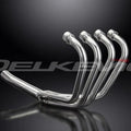 Delkevic 4-1 Stainless Headers - Suzuki GS1100GLZ 1982-1983 Manifold Downpipes