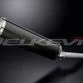 Delkevic 18" Carbon Oval Slip On Muffler - Yamaha FZ1 FZS1000 2000-2005 Exhaust
