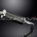 Delkevic 14" Carbon Fiber Oval Stubby Muffler - BMW K1200S - 2005-2008 Exhaust